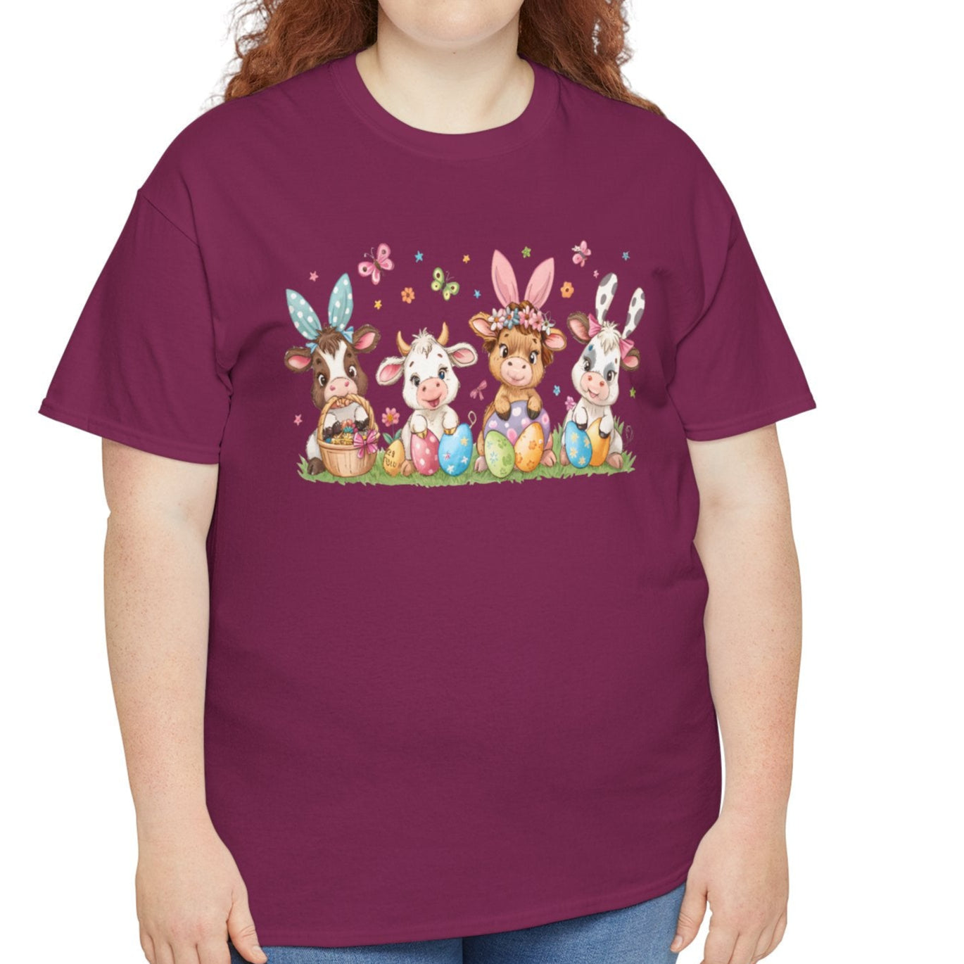 Easter Bunny Unisex Heavy Cotton Tee - Kim’s Signature Beauty & Accessories    