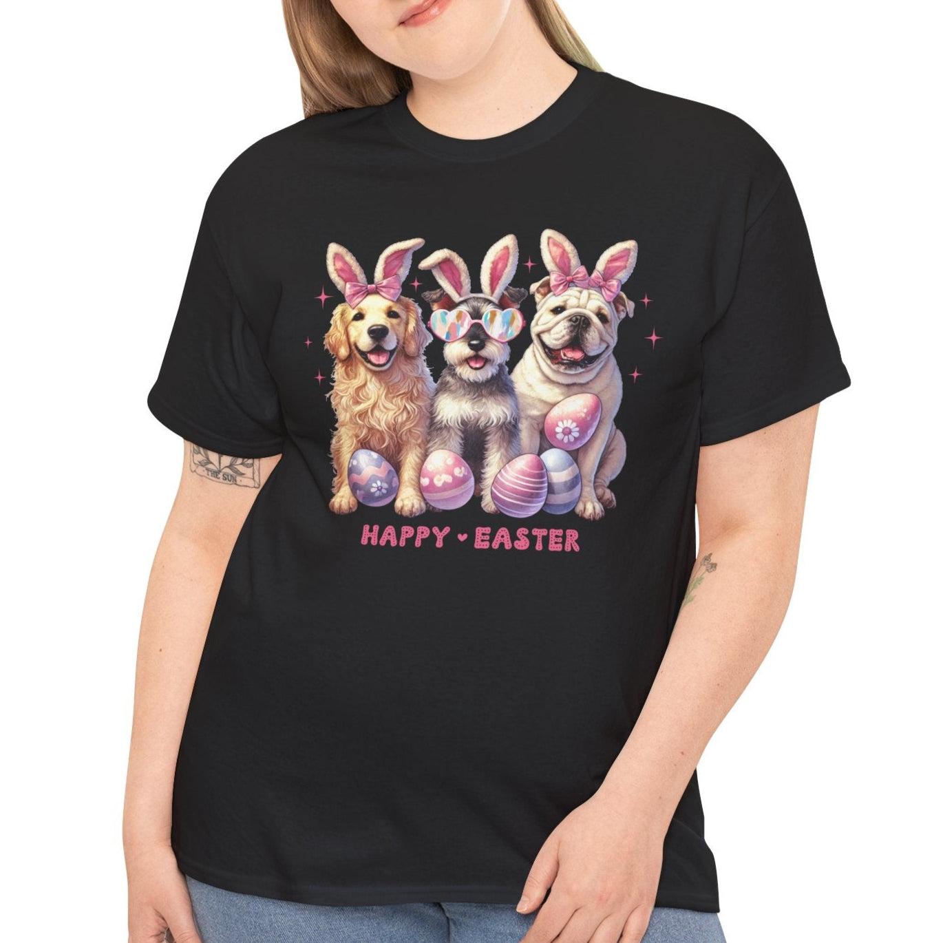 Easter Dog Bunny Cotton Tee - Kim’s Signature Beauty & Accessories    