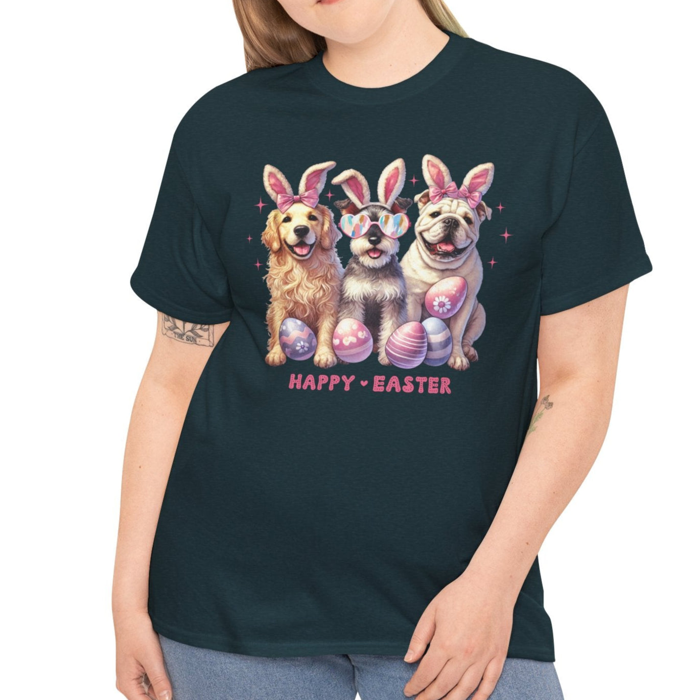 Easter Dog Bunny Cotton Tee - Kim’s Signature Beauty & Accessories    