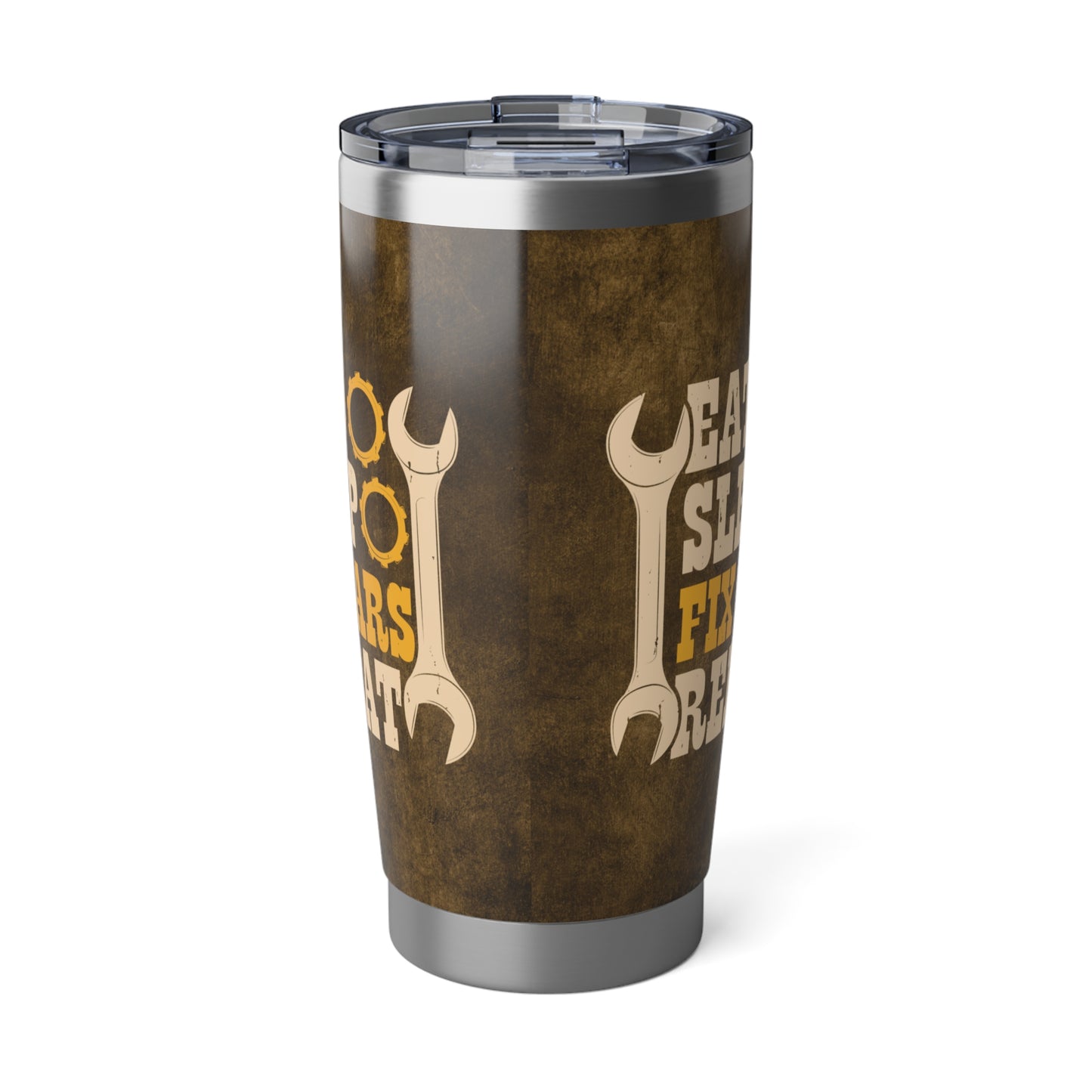 Eat, Sleep, Fix Cars, Repeat 20oz Tumbler - Kim’s Signature Beauty & Accessories    