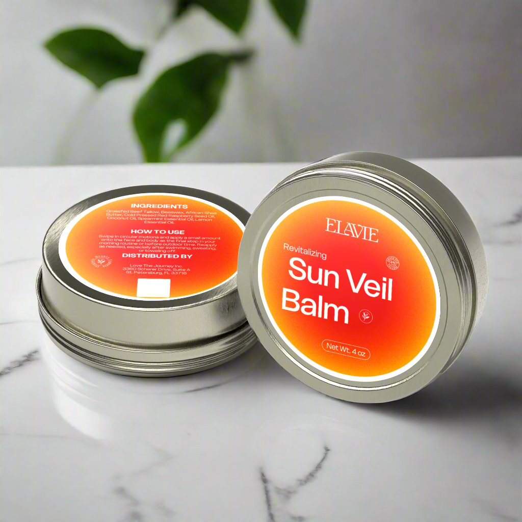 Elavie Sun Veil Balm – Revitalizing Botanical Balm for Outdoor Glow - Kim’s Signature Beauty & Accessories    