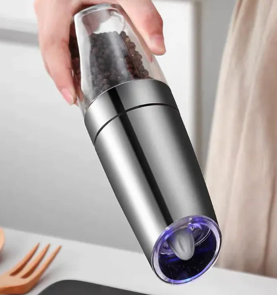 Electric Gravity Salt & Pepper Grinder - Kim’s Signature Beauty & Accessories    