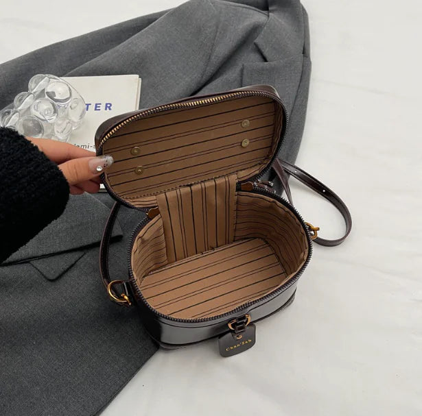 Elegant PU Leather Crossbody Bag - Kim’s Signature Beauty & Accessories    