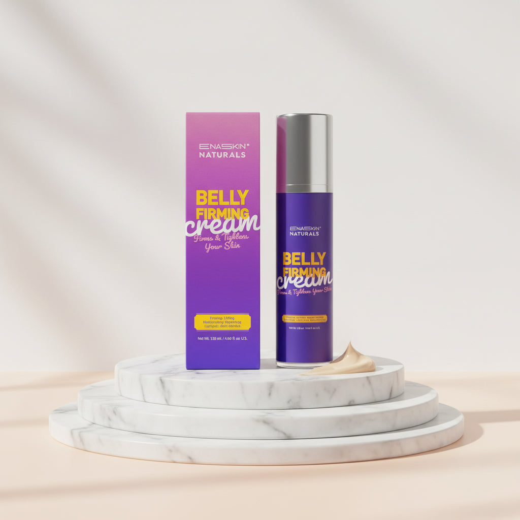 Enaskin Naturals Belly Firming Cream for Tightening and Cellulite B Flat Skin Firming Cream - Kim’s Signature Beauty & Accessories