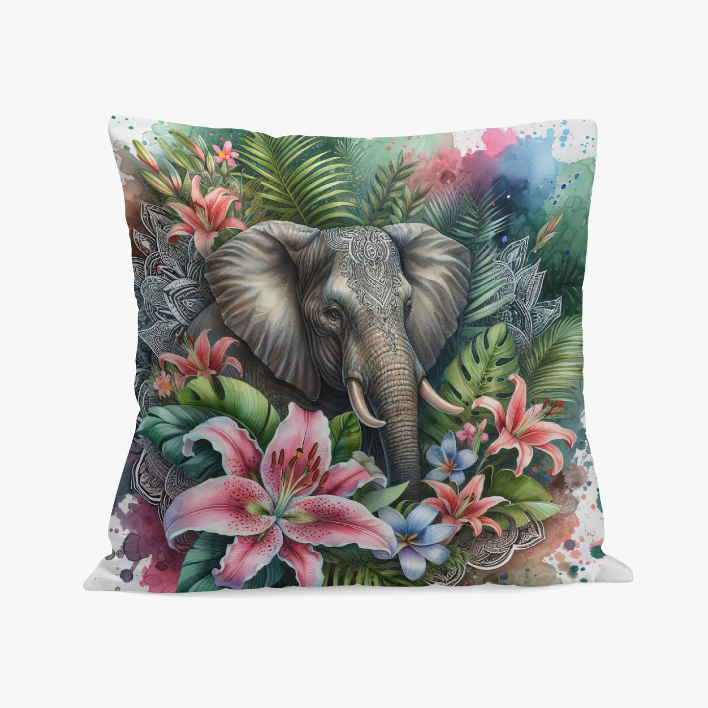 Enchanted Elephant Pillow Cover - Kim’s Signature Beauty & Accessories    