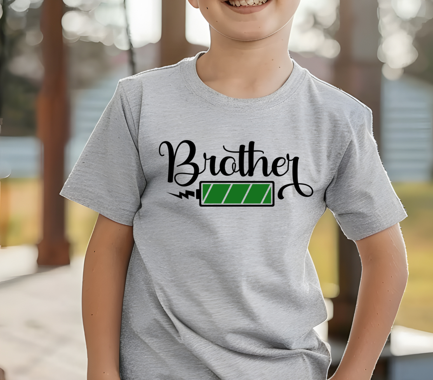 Energized Brother Kids Tee - Kim’s Signature Beauty & Accessories    