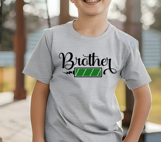 Energized Brother Kids Tee - Kim’s Signature Beauty & Accessories    