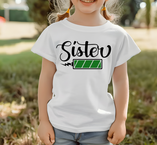 Energized Sister Kids Cotton Tee - Kim’s Signature Beauty & Accessories    