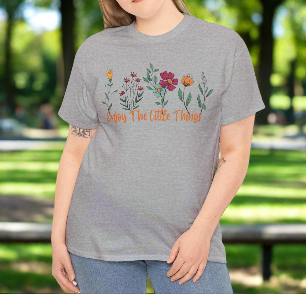Enjoy the little things Tee - Kim’s Signature Beauty & Accessories    
