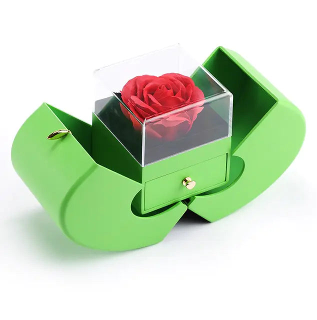 Eternal Flower Box with Necklace & Message - Kim’s Signature Beauty & Accessories    