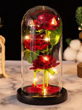 Eternal Love Rose Dome with LED Lights - Kim’s Signature Beauty & Accessories    