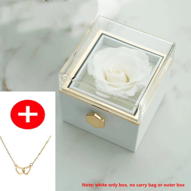 Eternal Rose Jewelry Ring Box - Kim’s Signature Beauty & Accessories    