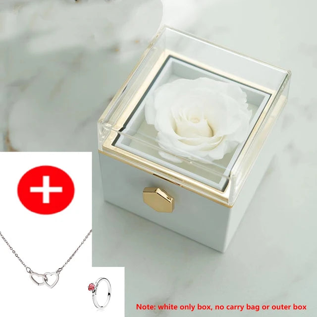 Eternal Rose Jewelry Ring Box - Kim’s Signature Beauty & Accessories    