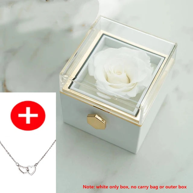 Eternal Rose Jewelry Ring Box - Kim’s Signature Beauty & Accessories    