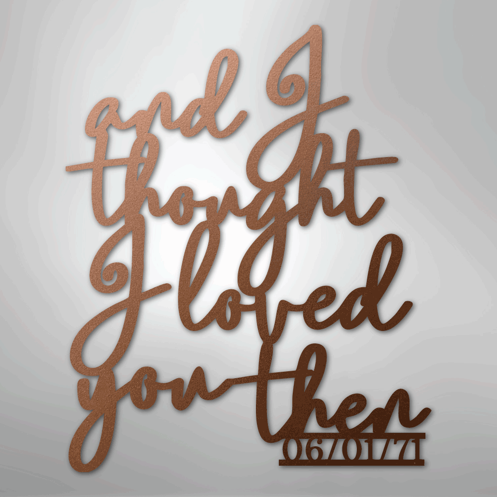 Ever Growing Love - Steel Sign - Kim’s Signature Beauty & Accessories
