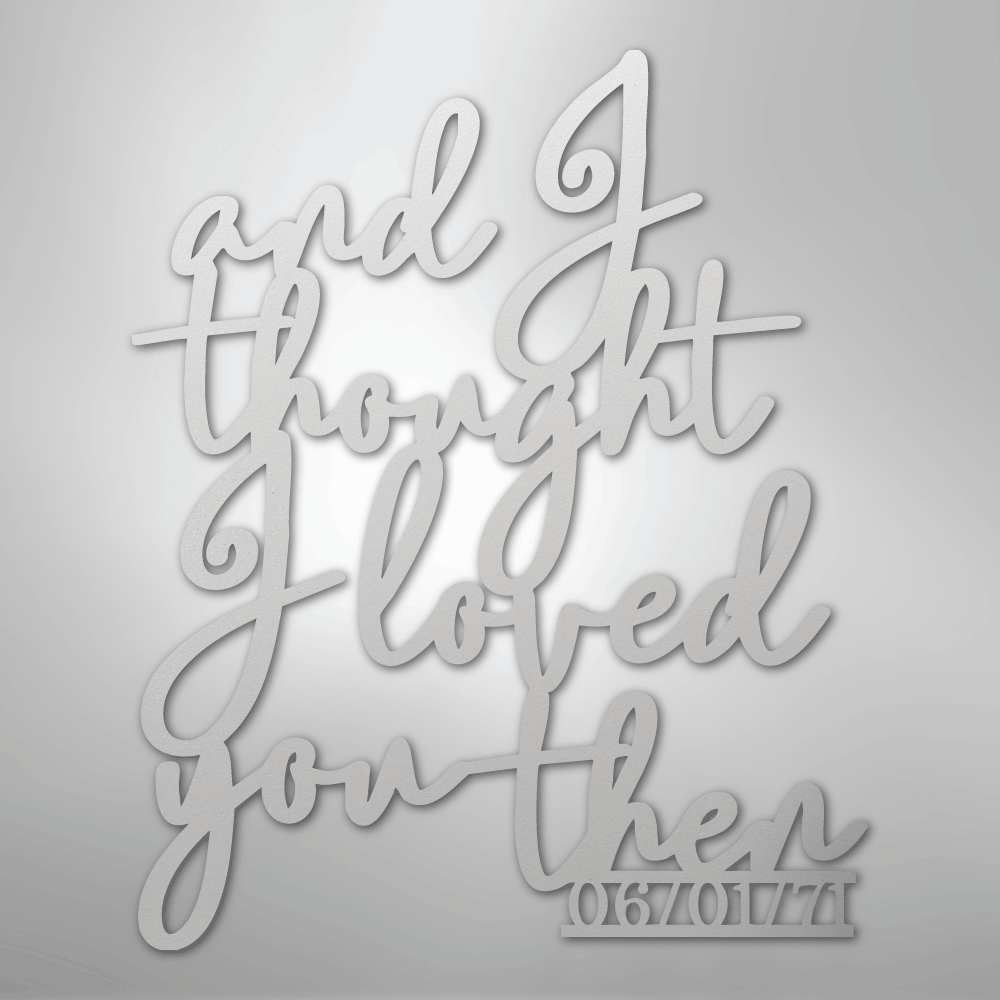 Ever Growing Love - Steel Sign - Kim’s Signature Beauty & Accessories