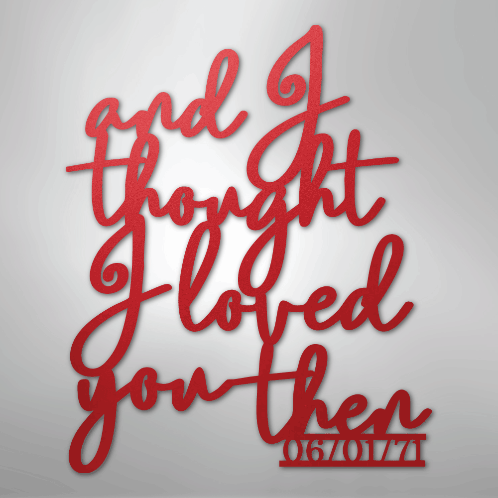 Ever Growing Love - Steel Sign - Kim’s Signature Beauty & Accessories