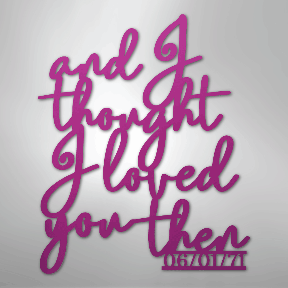 Ever Growing Love - Steel Sign - Kim’s Signature Beauty & Accessories