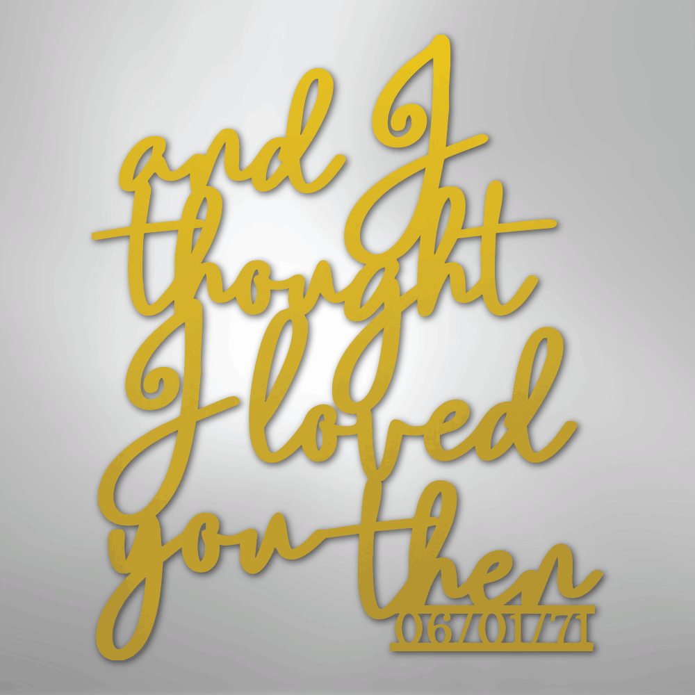Ever Growing Love - Steel Sign - Kim’s Signature Beauty & Accessories