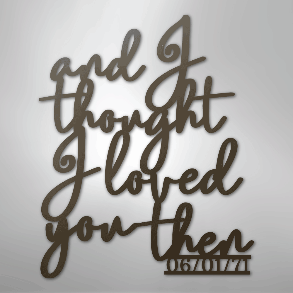 Ever Growing Love - Steel Sign - Kim’s Signature Beauty & Accessories