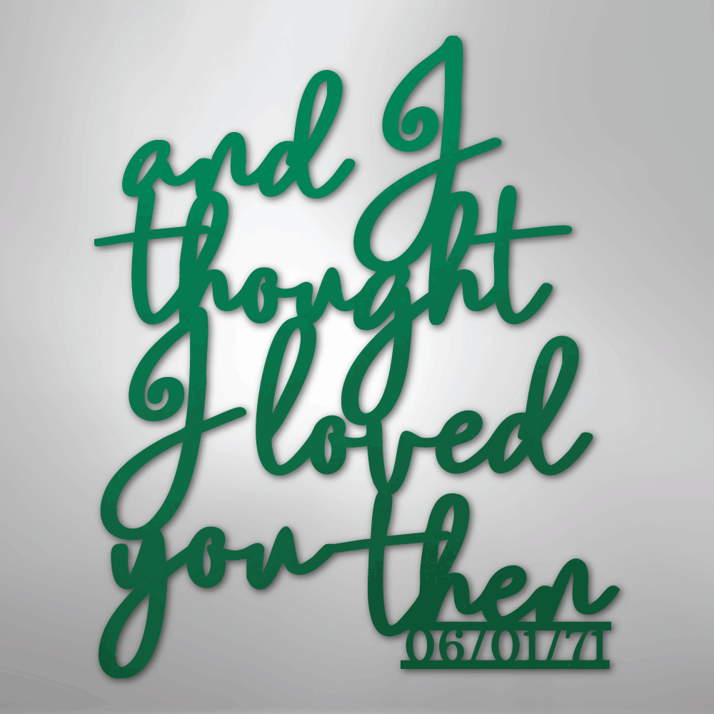 Ever Growing Love - Steel Sign - Kim’s Signature Beauty & Accessories