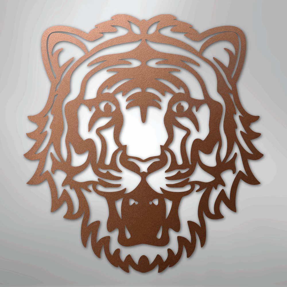 Eye of the Tiger - Metal Sign - Kim’s Signature Beauty & Accessories