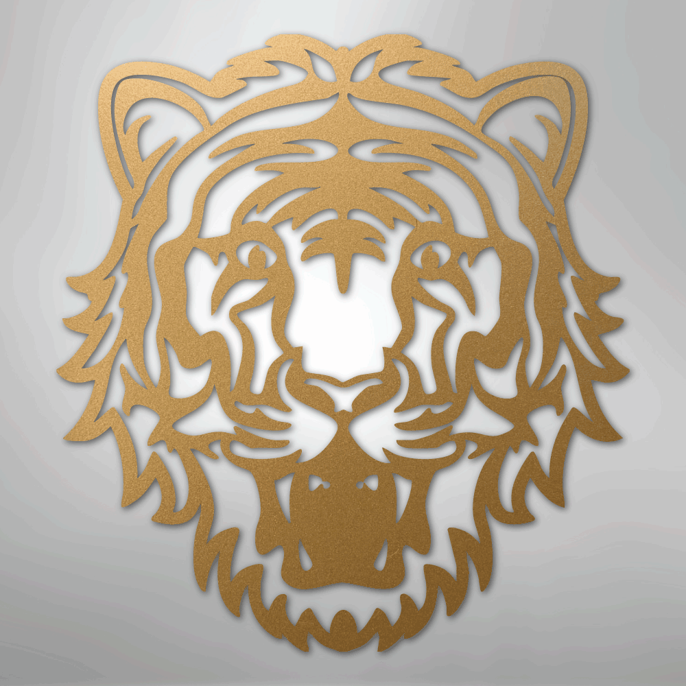 Eye of the Tiger - Metal Sign - Kim’s Signature Beauty & Accessories