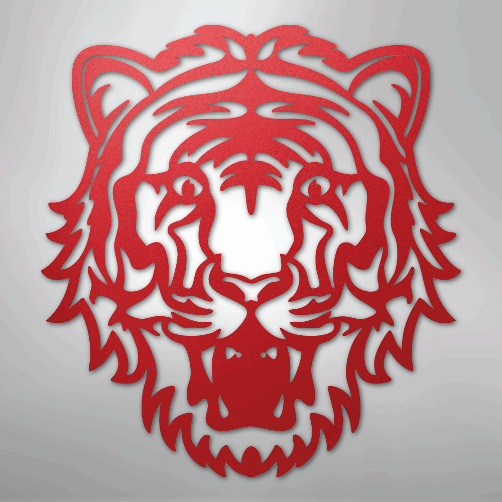 Eye of the Tiger - Metal Sign - Kim’s Signature Beauty & Accessories
