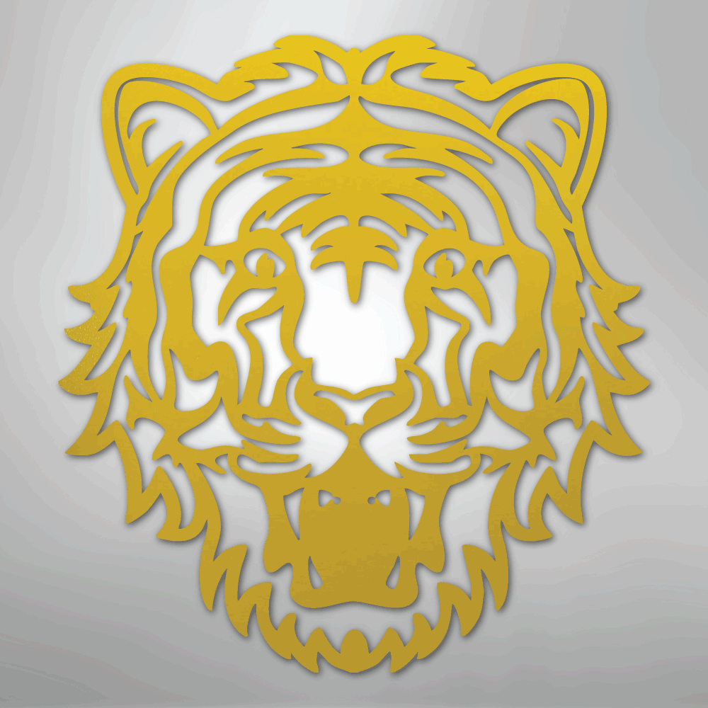 Eye of the Tiger - Metal Sign - Kim’s Signature Beauty & Accessories