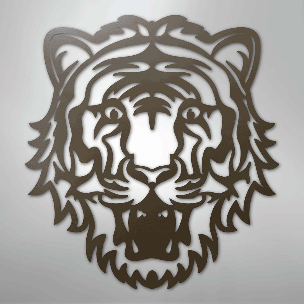 Eye of the Tiger - Metal Sign - Kim’s Signature Beauty & Accessories