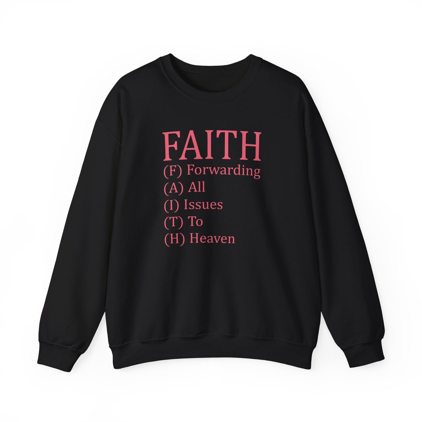 F.A.I.T.H- Sweatshirt - Kim’s Signature Beauty & Accessories    