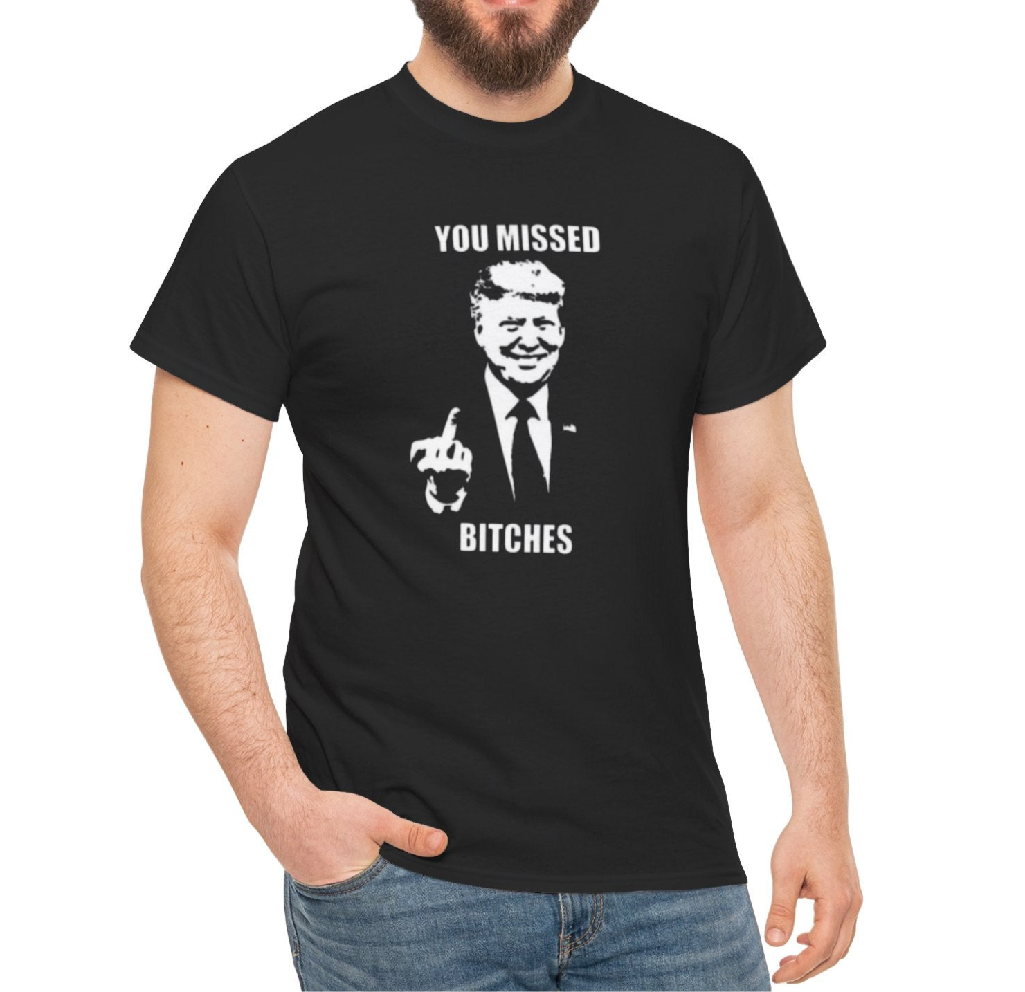 You Missed B*tches  Tee - Kim’s Signature Beauty & Accessories    (Store description)