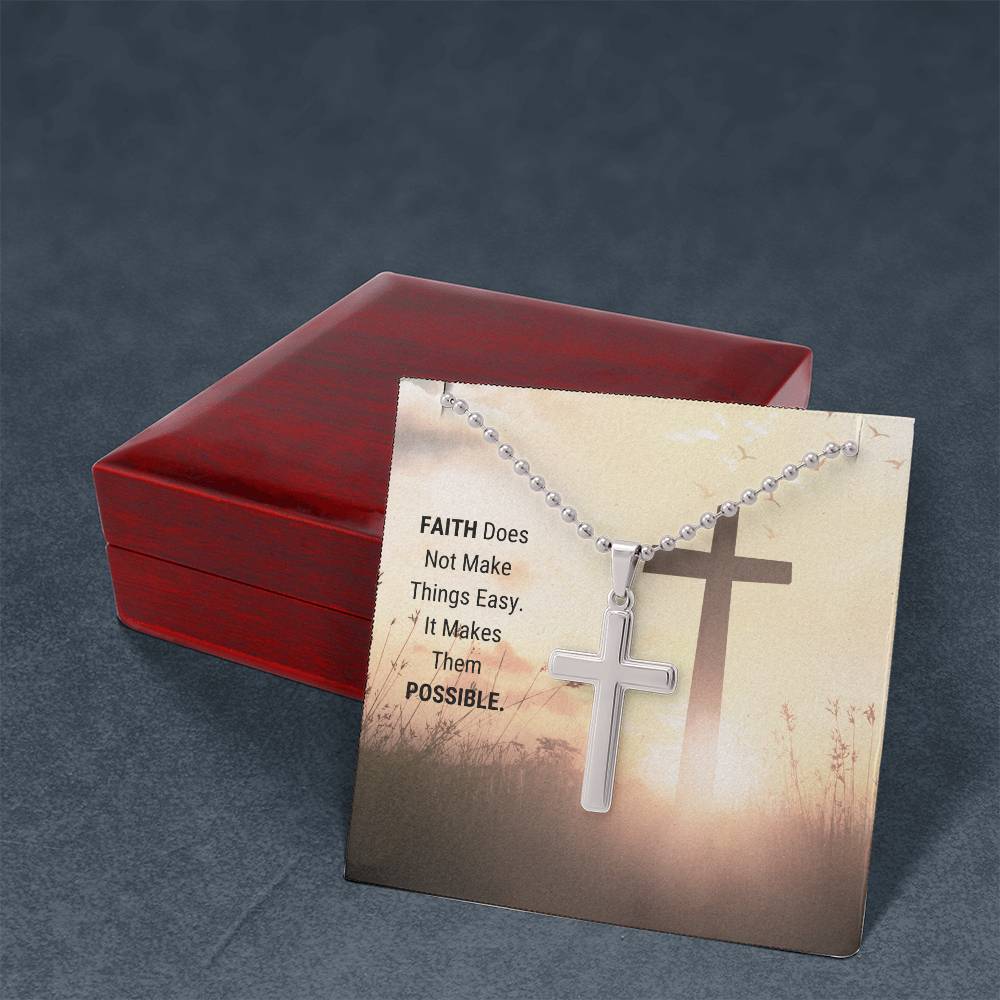 FAITH Cross Necklace - Kim’s Signature Beauty & Accessories    