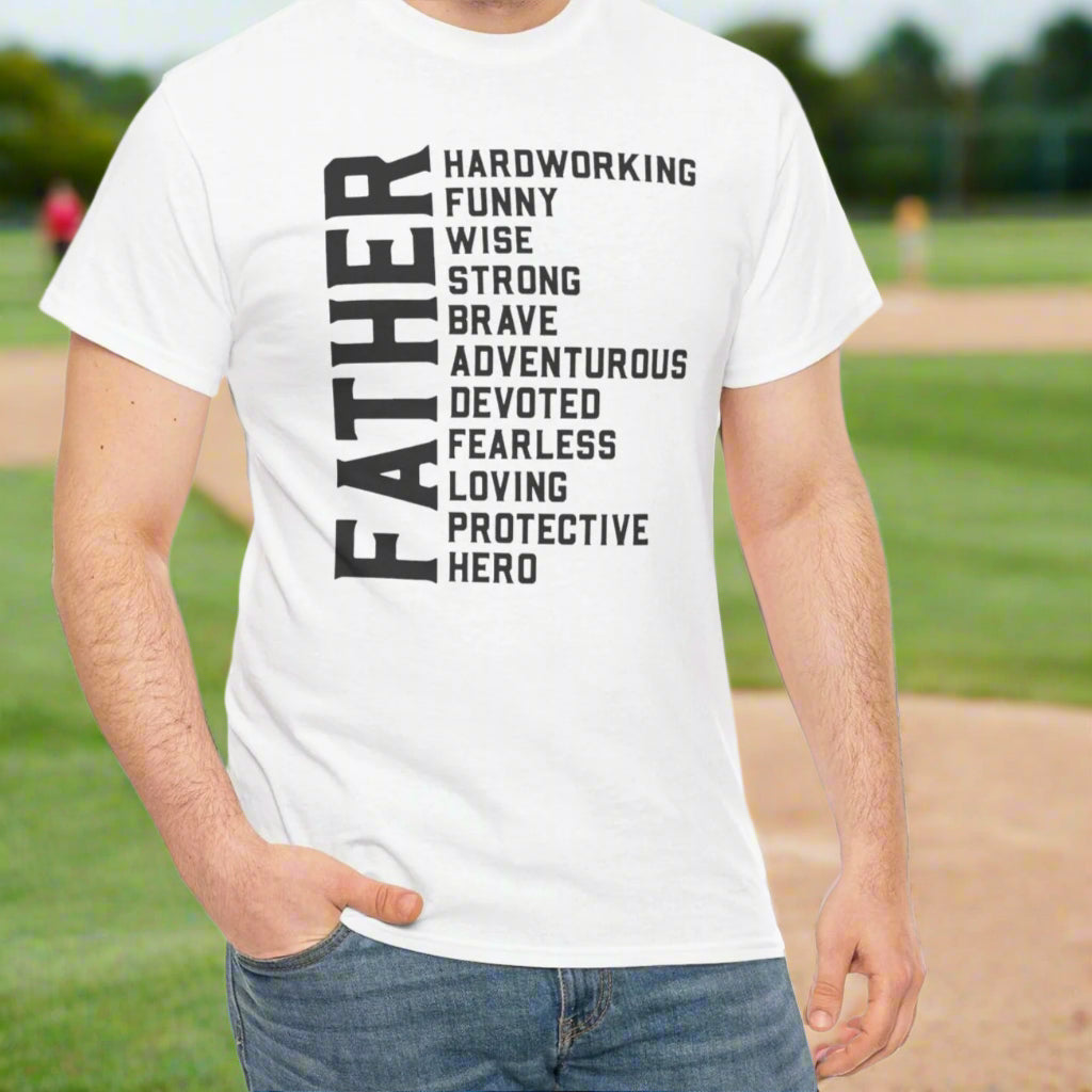 FATHER Definition Tee – A Tribute to Strength & Love - Kim’s Signature Beauty & Accessories    