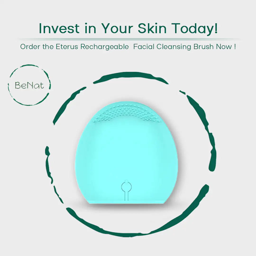 Facial Cleansing Brush – Silicone Deep Clean & Exfoliating Massager - Kim’s Signature Beauty & Accessories    