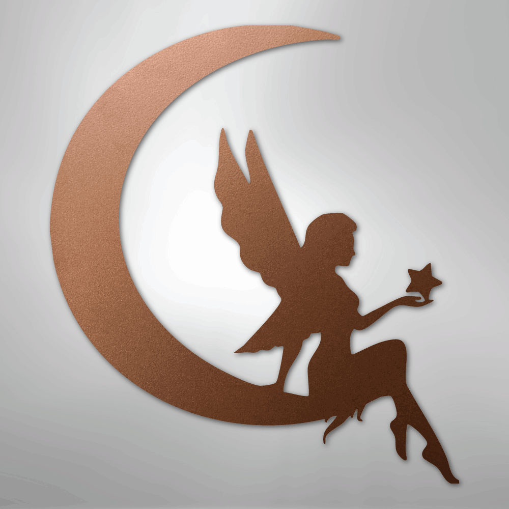 Fairy Moon - Steel Sign - Kim’s Signature Beauty & Accessories