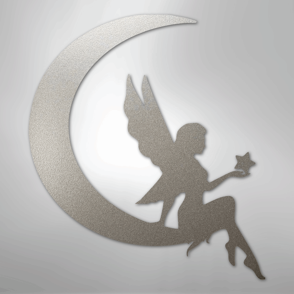 Fairy Moon - Steel Sign - Kim’s Signature Beauty & Accessories