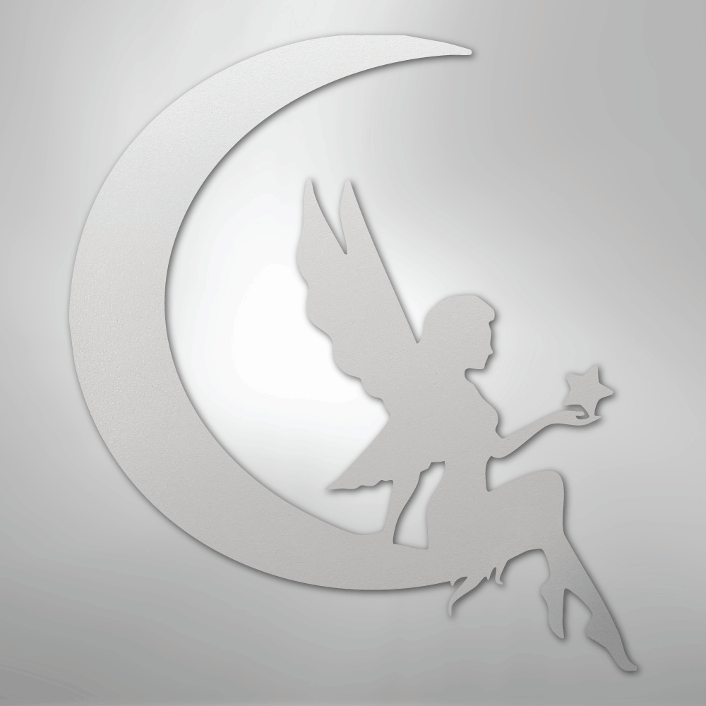 Fairy Moon - Steel Sign - Kim’s Signature Beauty & Accessories