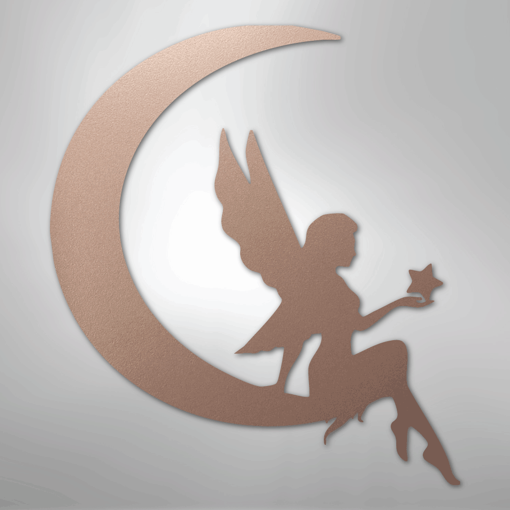 Fairy Moon - Steel Sign - Kim’s Signature Beauty & Accessories