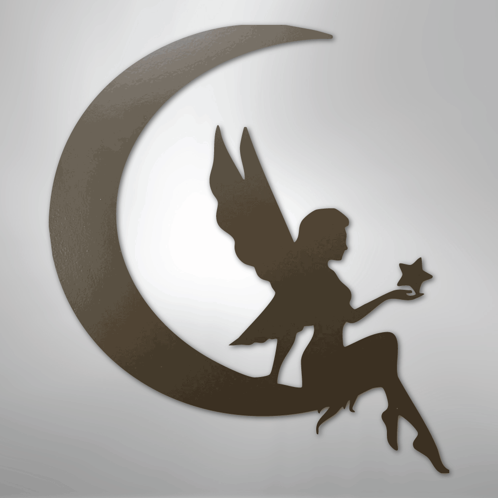 Fairy Moon - Steel Sign - Kim’s Signature Beauty & Accessories