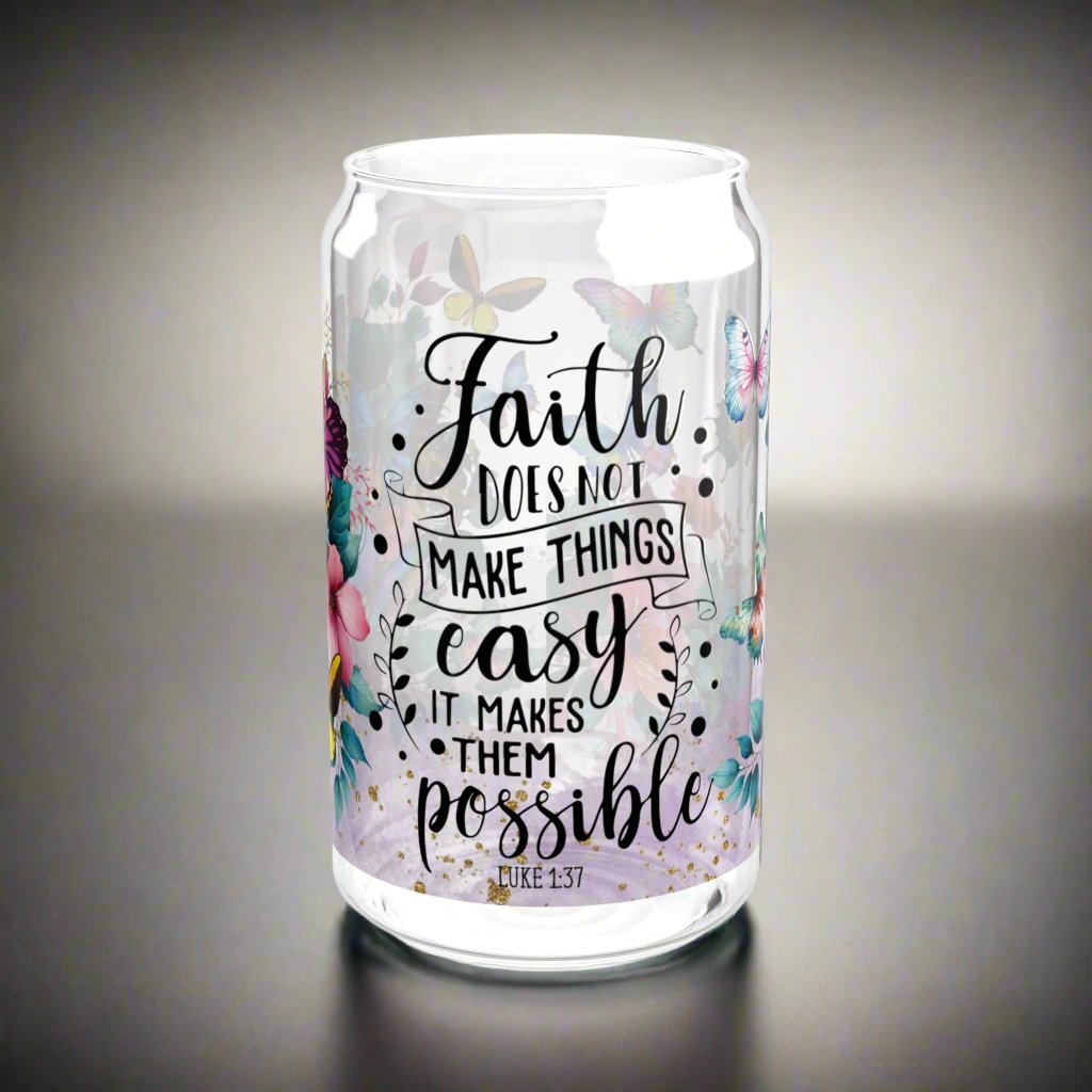 Faith Sipper Glass - Kim’s Signature Beauty & Accessories    