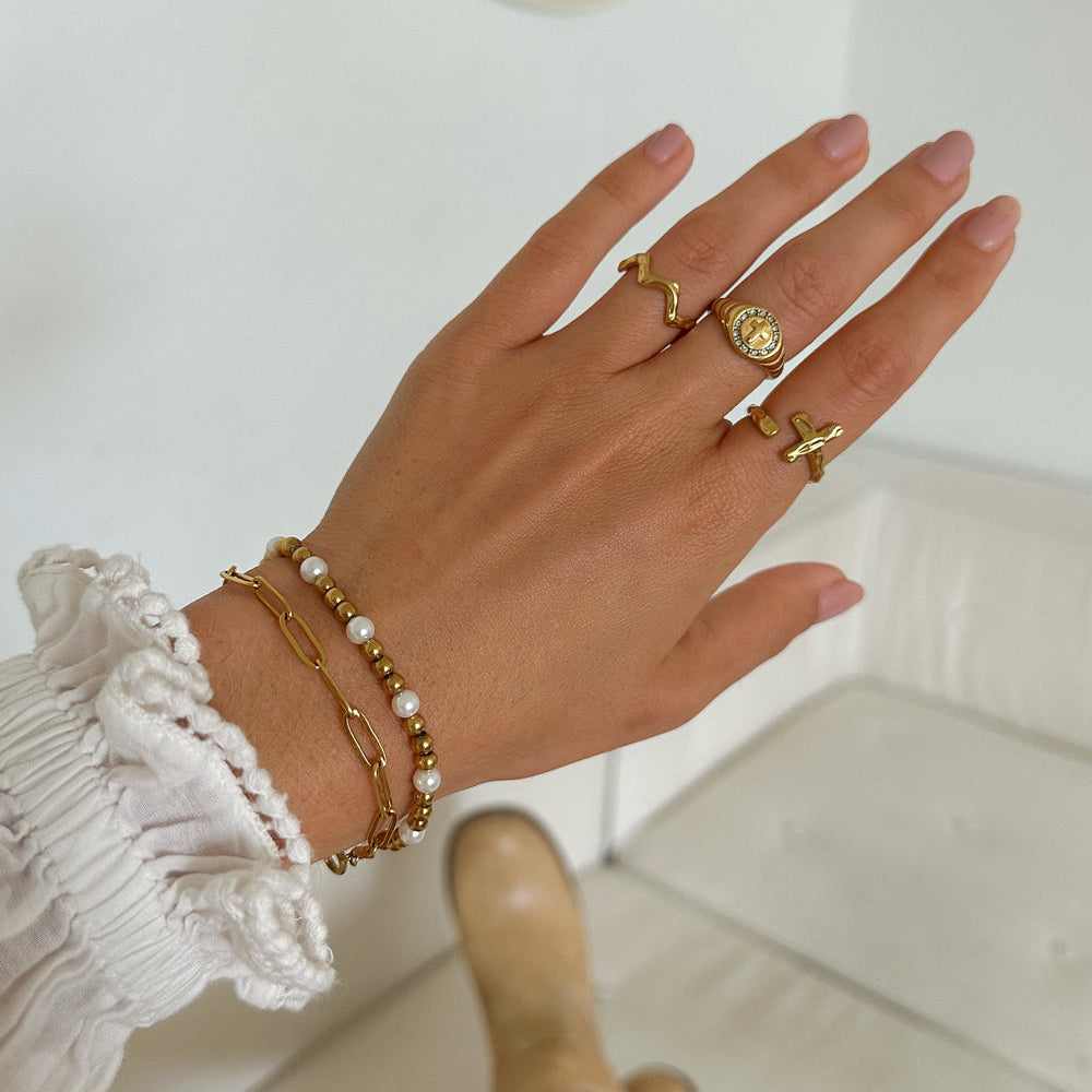 Faithful Promise Textured Cross RING - Christian Symbol of Salvation - Kim’s Signature Beauty & Accessories