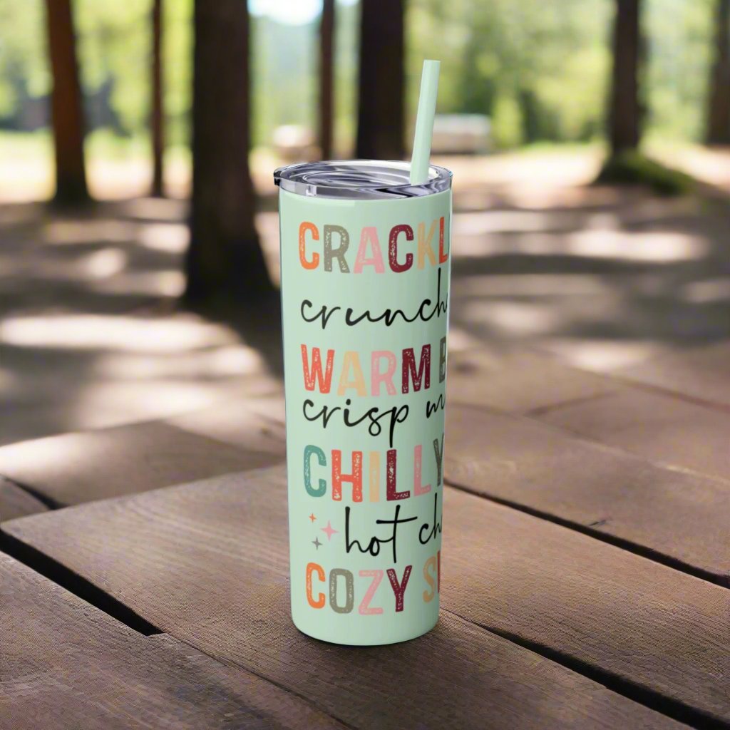 Fall Campfire Skinny 20oz Tumbler - Kim’s Signature Beauty & Accessories    