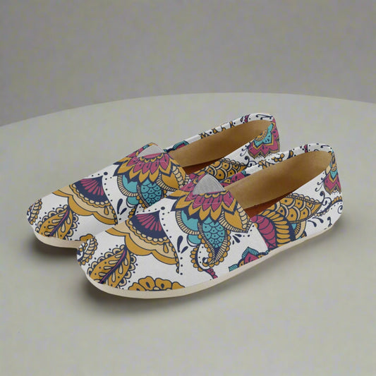 Fall Paisley Canvas Toms Shoes - Kim’s Signature Beauty & Accessories    