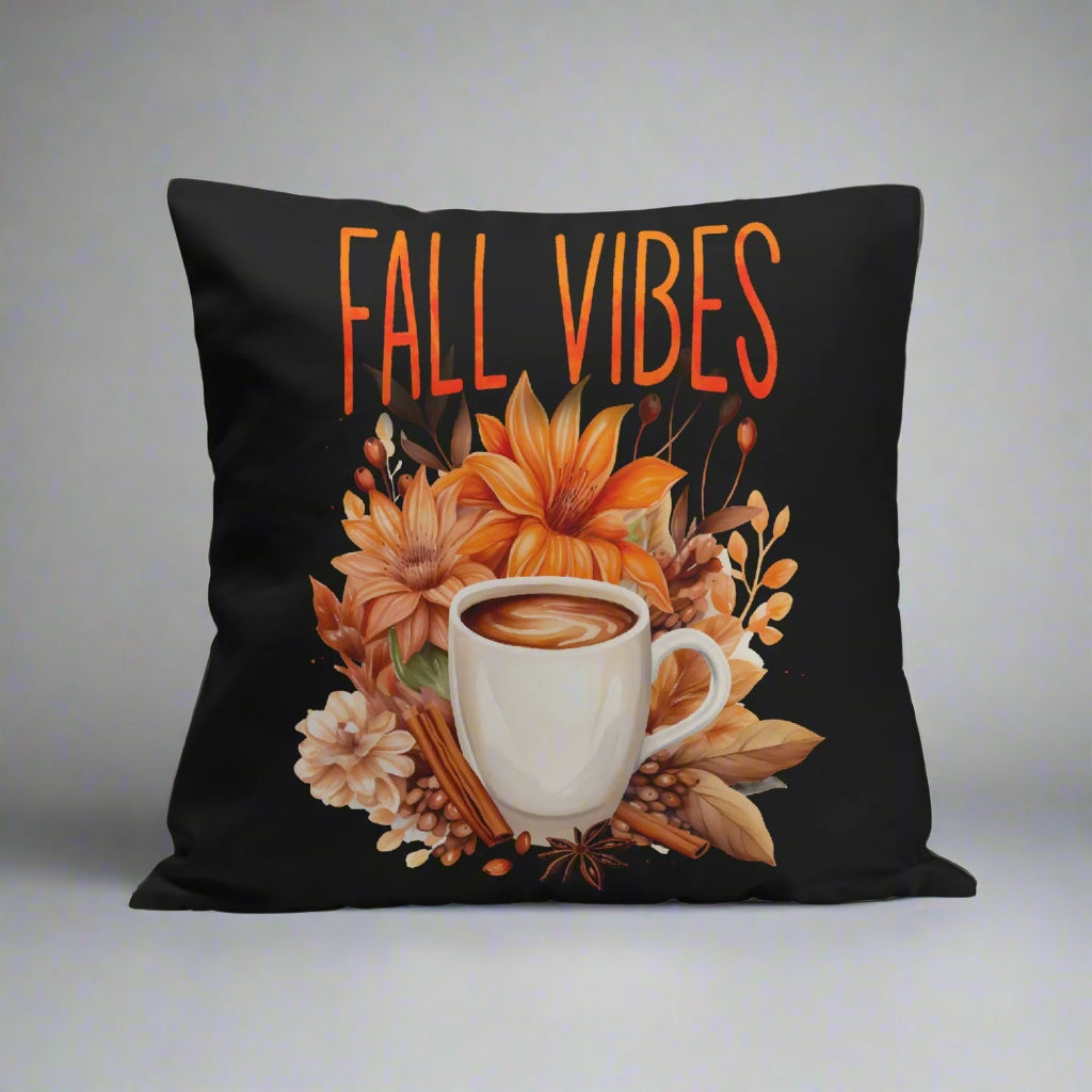 Fall Vibes 18" Square Pillow Cover - Kim’s Signature Beauty & Accessories    