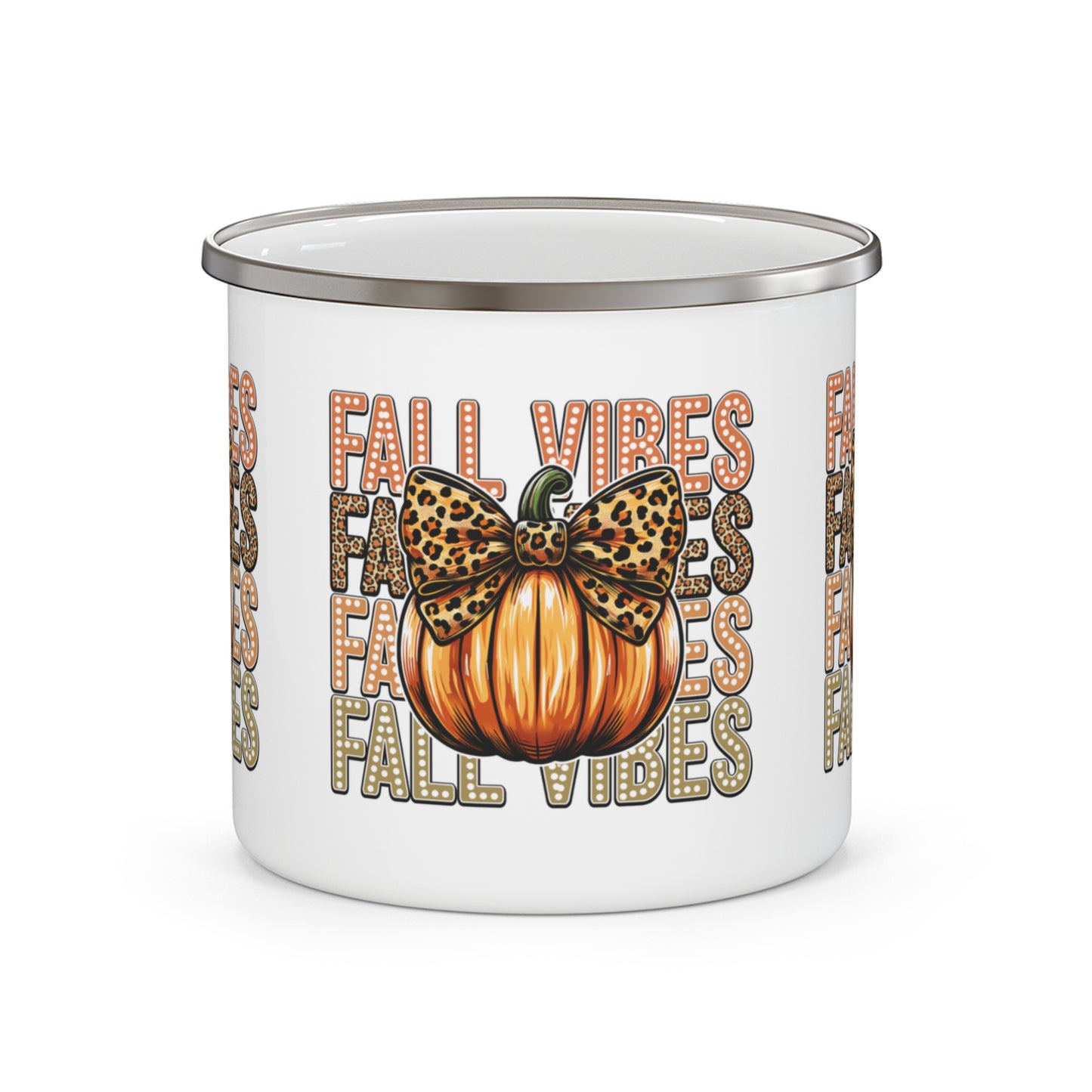 Fall Vibes Camping Mug - Kim’s Signature Beauty & Accessories    