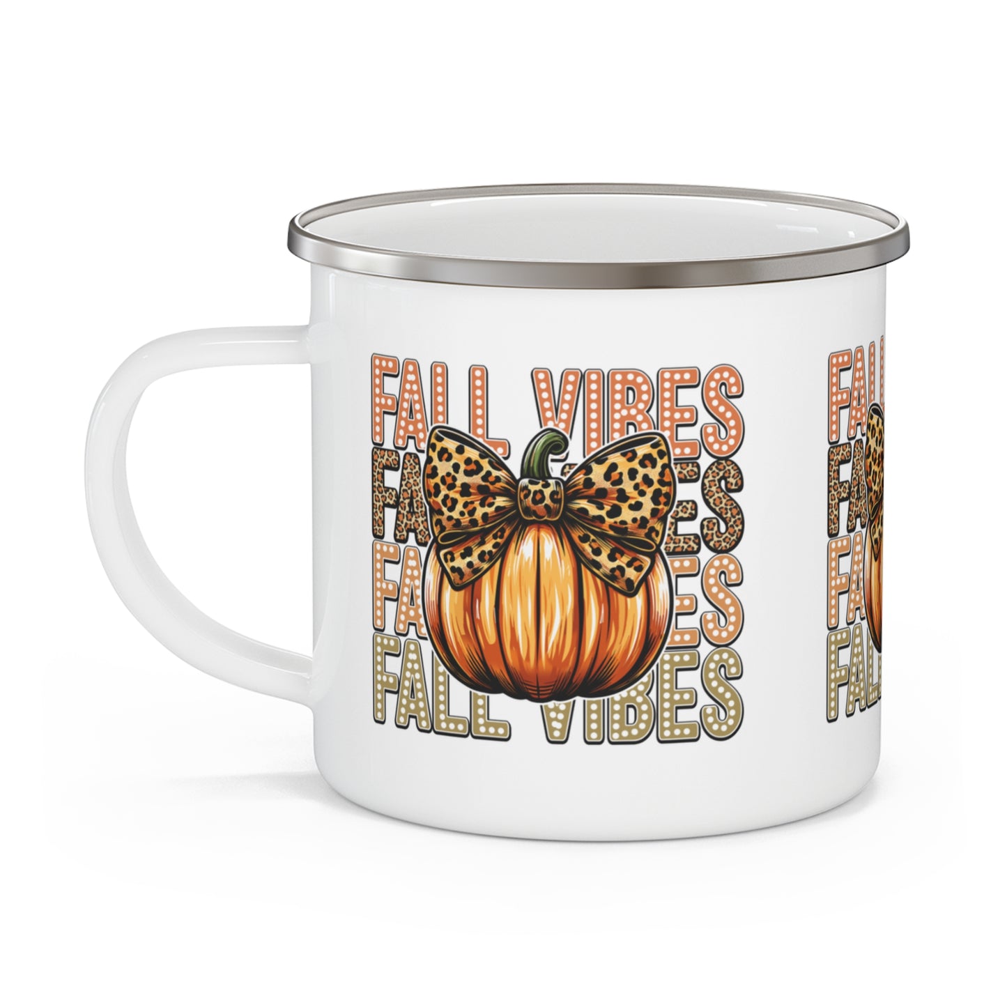 Fall Vibes Camping Mug - Kim’s Signature Beauty & Accessories    