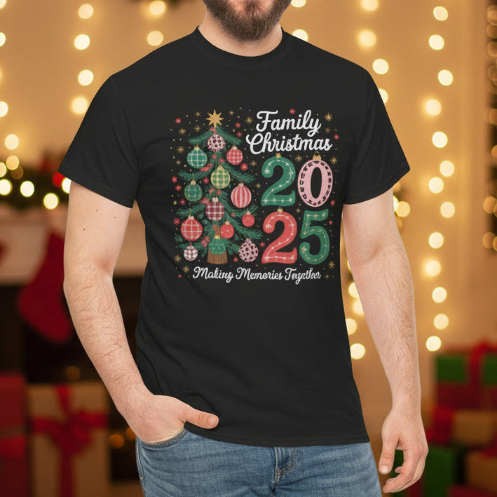 Family Christmas 2025 T-Shirt – Making Memories Together Holiday Tee - Kim’s Signature Beauty & Accessories    