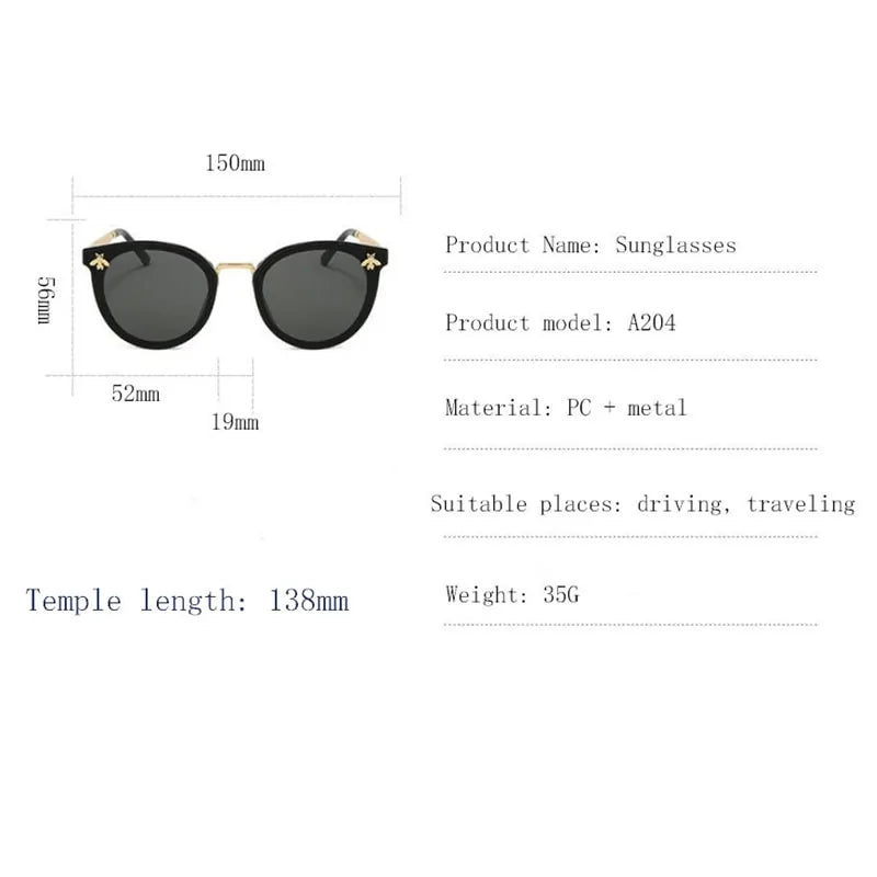 Fashion Bee Sunglasses - Kim’s Signature Beauty & Accessories    