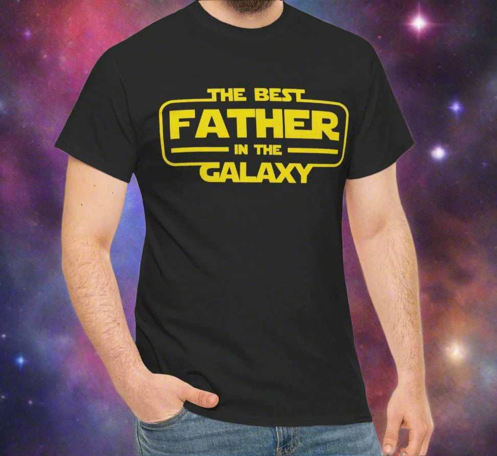 Father of The Galaxy Tee - Kim’s Signature Beauty & Accessories    